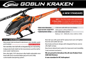 Goblin 700- KRAKEN